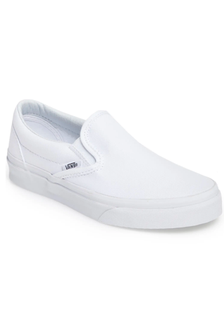 Trendy White Sneakers | Vans Gender-Inclusive Classic Sneaker 