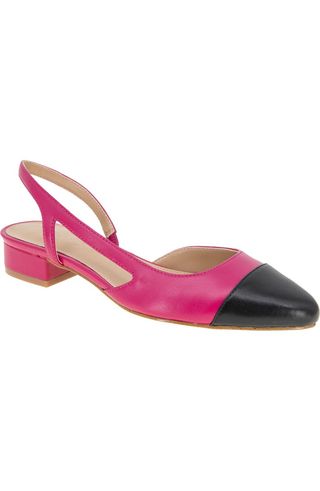 Tillie Slingback Cap Toe Pump