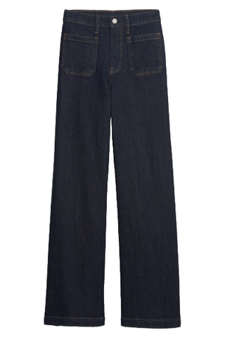 Gap High Rise Stride Wide-Leg Jeans 