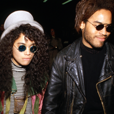 Lisa Bonet and Lenny Kravitz 1988