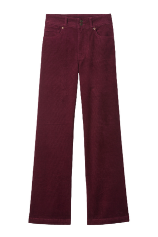 Gap High Rise Corduroy Stride Wide-Leg Pants