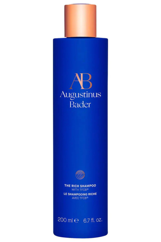 Augustinus Bader shampoo on a white background