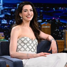 Anne Hathaway on the Tonight Show with Jimmy Fallon