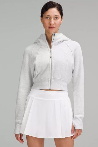 Lululemon Scuba Full-Zip Cropped Hoodie