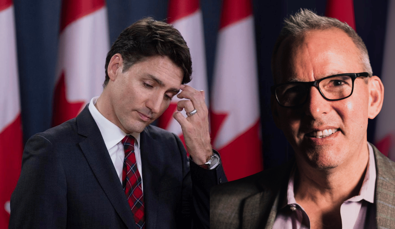 Justin Trudeau and Jon Kay