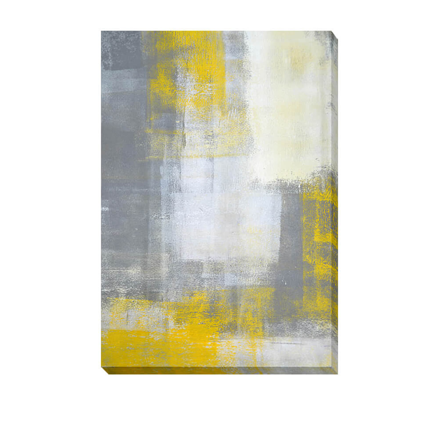 Art Panel Grey and Yellow アートパネル m13018