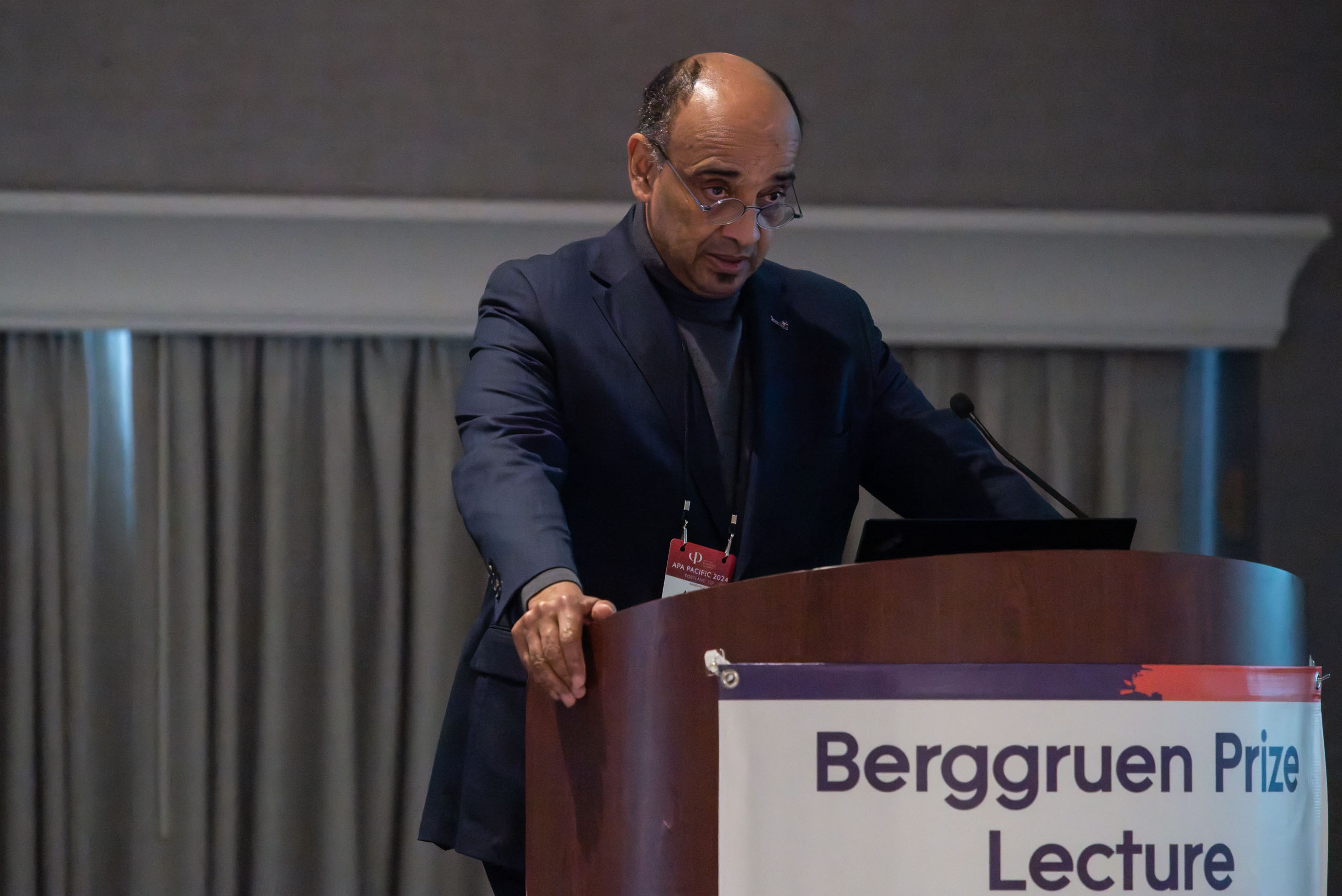 Kwame Anthony Appiah Delivering Berggruen Prize Lecture at the APA’s 97th Pacific Division Meeting