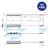 USB Type-C hbLOXe[V oC^Cv PD/60WΉ 4KΉ 4in1 HDMI Type-C USB3.0 USB2.0 K^bN 400-HUB086GM