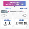 USB Type-Cnu Type-CP[u PDΉ PD100W USB3.2 Gen1 USB5Gbps ^ P[ǔ^ 1m ubN 400-HUBC34BK