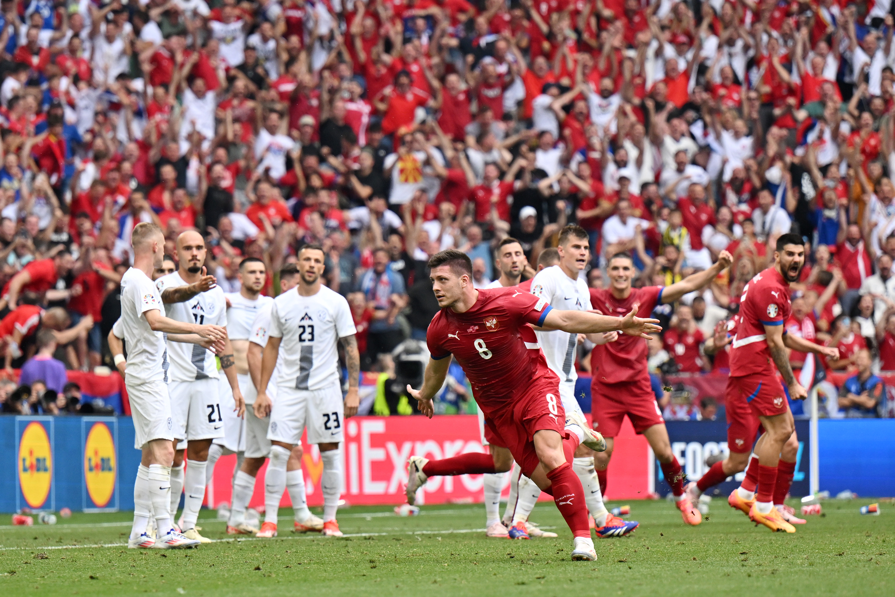 Slovenia v Serbia: Group C - UEFA EURO 2024