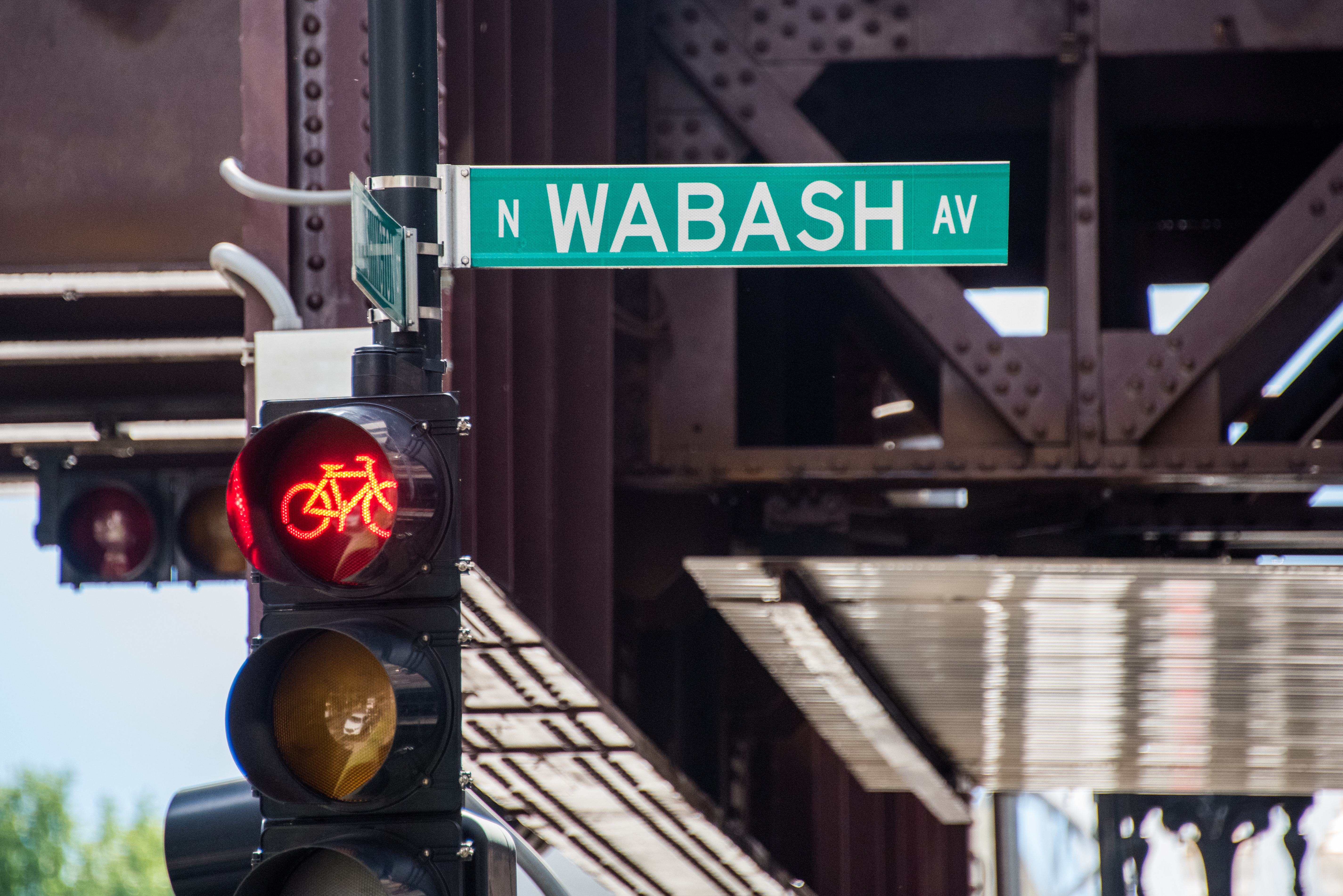 bike signal in chicago