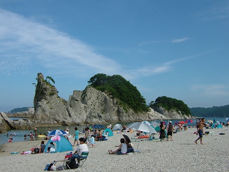 浄土ヶ浜海水浴場