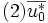 (2) \overline{u_0^*}\, 