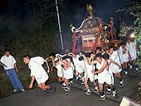 宇佐八幡神社の夜祭り