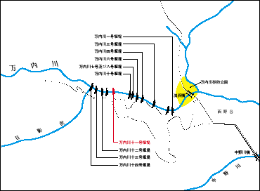 万内川十一号堰堤