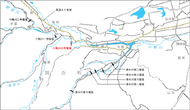 小鴨川第三号堰堤