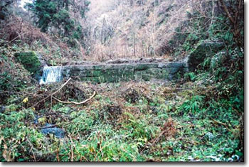 正法寺川北沢第一号石堰堤