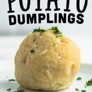 Classic German Potato Dumplings