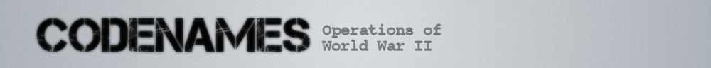 Codenames of World War 2