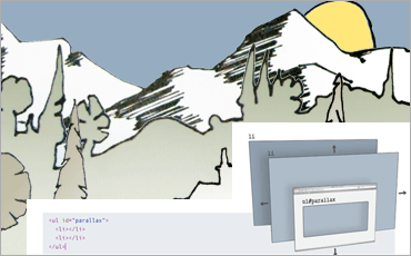 jParallaxのキャプチャ