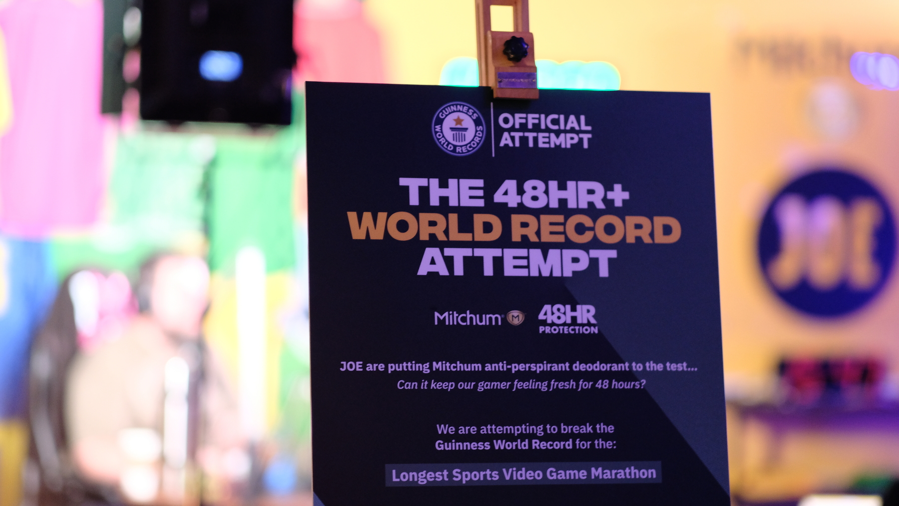 mitchum 48hr world record attempt sign