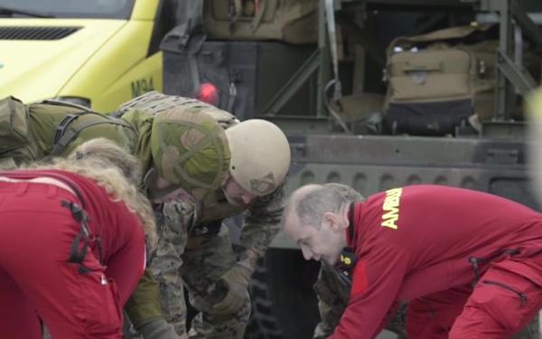 Med Evac Training Trident Juncture