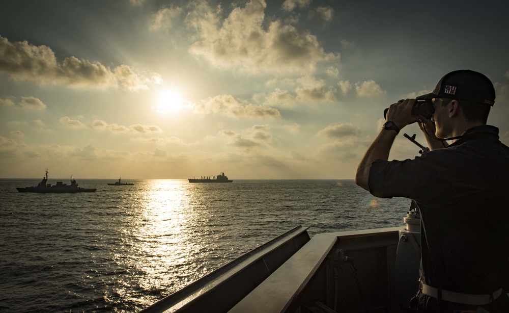 USS Carney Participates in Exercise Reliant Mermaid