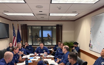 U.S. Coast Guard sets Port Heavy Weather Conditions for Guam and CNMI anticipation of Tropical Storm 25W (Man-yi)