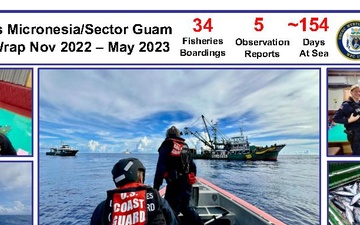 U.S. Coast Guard Forces Micronesia/Sector Guam Fish Wrap - 05.31.2023