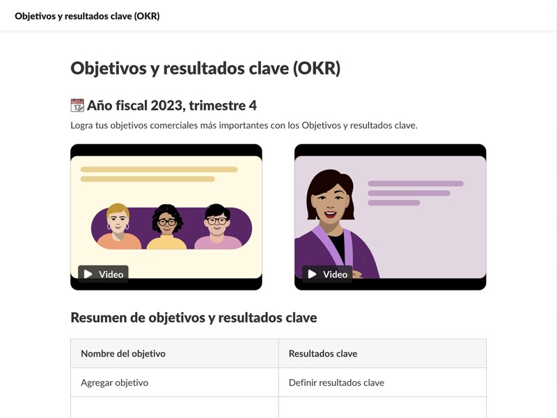 Una forma sencilla de establecer y hacer un seguimiento de tus objetivos y resultados clave para tu equipo y organización