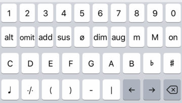 ミュージシャン必携！「Musician Keyboard」は譜面を書くのに便利すぎるアプリ！