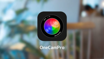 「OneCamPro」はシャッター音無しで手振れ補正も効いて使いやすい！