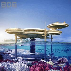 スケールが違いすぎる！未来の世界のような水中ホテル - Stunning Underwater Hotel -