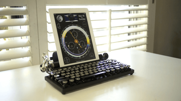 これはオシャレ！ 古き良き時代のタイプライター風キーボード - Qwerkywriter