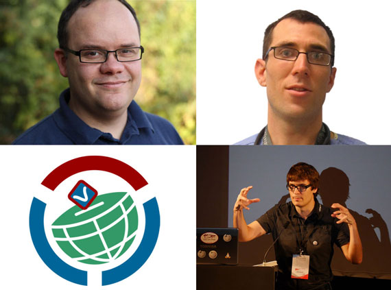 Photos by Tobias Schumann, James Heilman, and Chris McKenna (respectively), freely licensed under CC-BY-SA 3.0. Logo by Artur Jan Fijałkowski, public domain. 