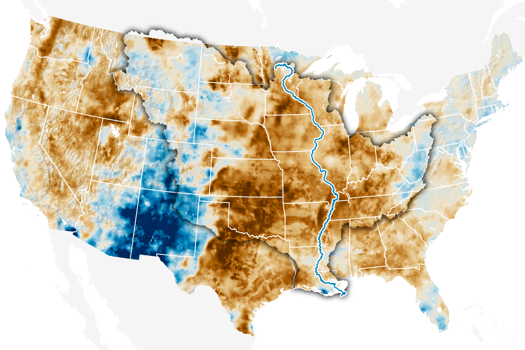 Drought and Barge Backups on the Mississippi - related image preview