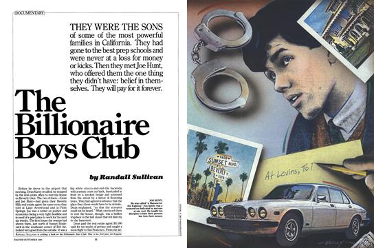 The Billionaire Boys Club - September | Esquire