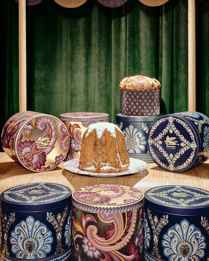 Pandoro and Panettone milanese of Etro x Aimo e Nadia collaboration