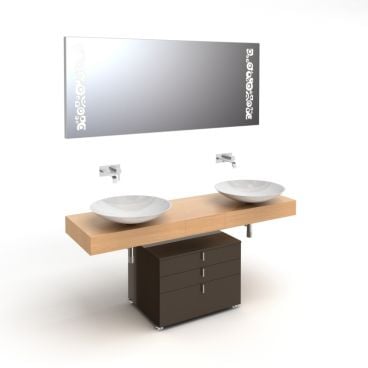 bathroom furniture set 3 AM56 Archmodels