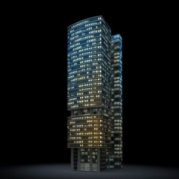 skyscraper 5 AM103 Archmodels