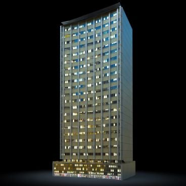 skyscraper 33 AM103 Archmodels