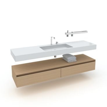 bathroom furniture set 4 AM56 Archmodels