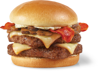 Wendy's Mushroom Bacon Cheeseburger Nutrition Facts