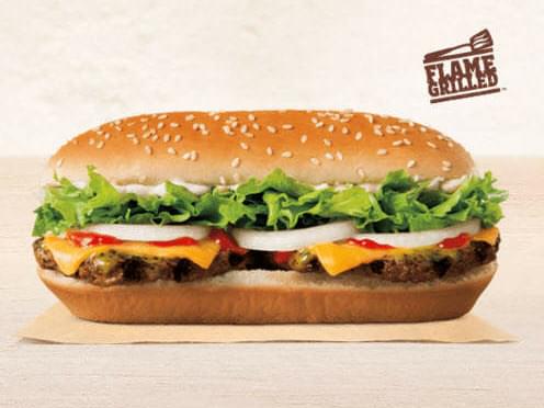 Burger King Extra Long Buttery Cheeseburger Nutrition