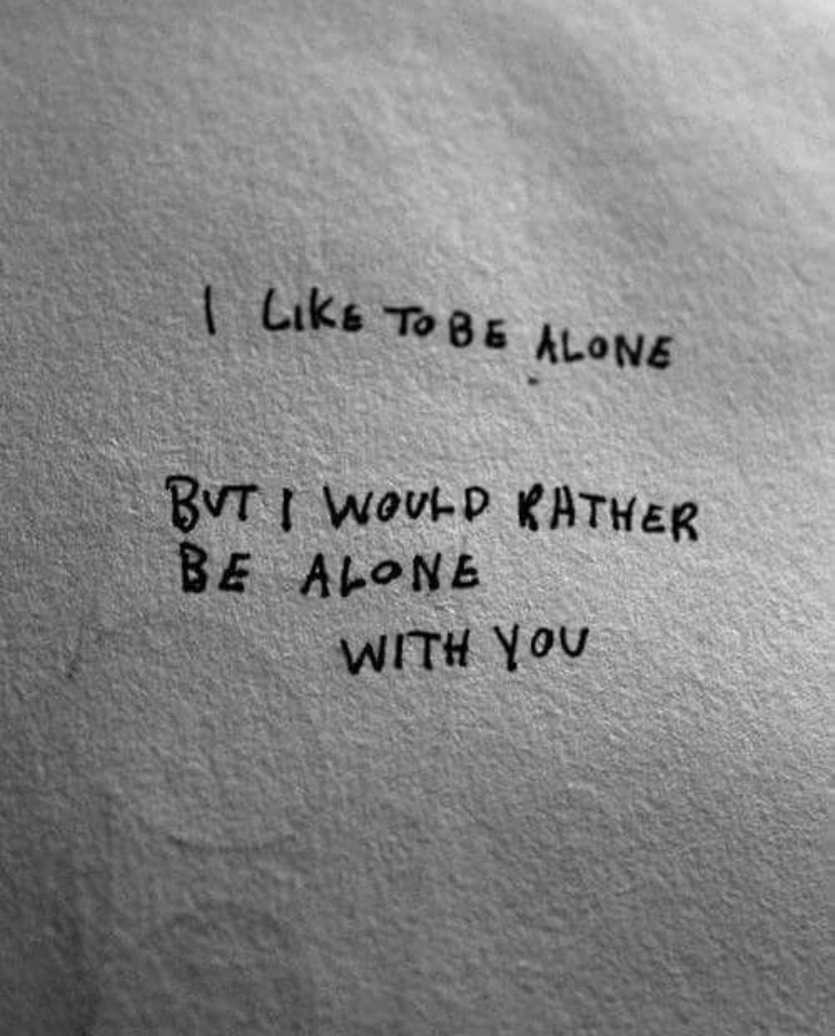 introvert, i like to be alone and photo