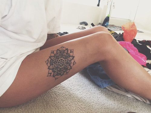 cool, legs and mandala