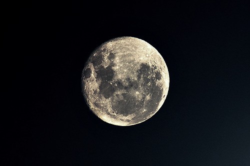 moon, sun and dark