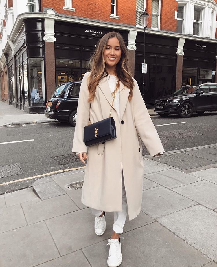 casual, white and elegant