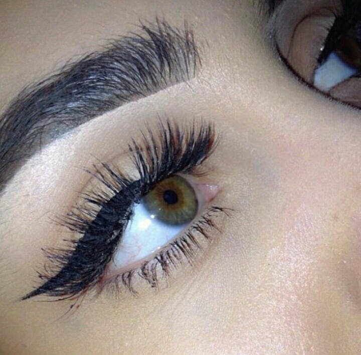 beauty, eyelashes and fashion