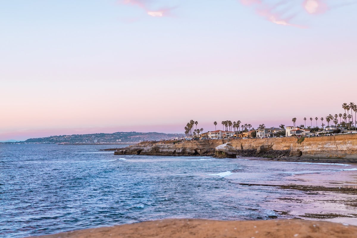 sunset cliffs is a must with a weekend in san diego.